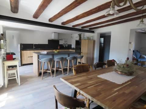 Preciosa casa centenaria en el Camino de Santiago Torres del Rio Exterior foto